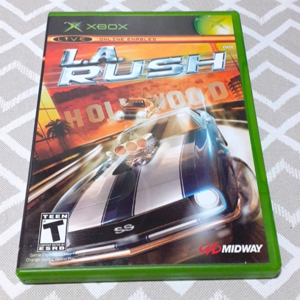 LA Rush CIB for original x box